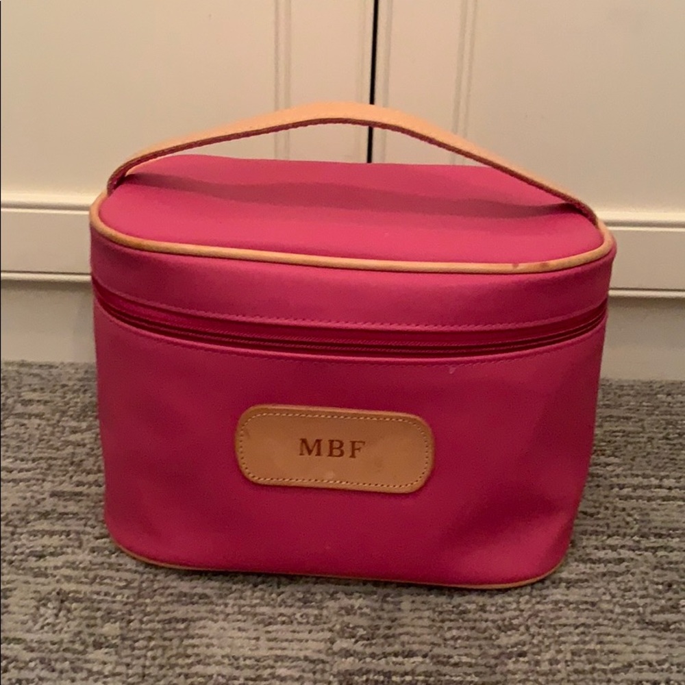 Jon Hart hot pink makeup case